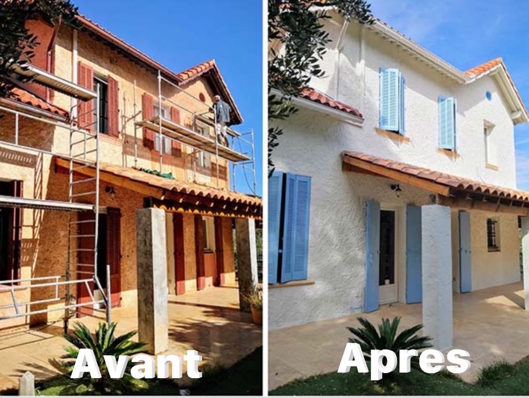 Rénovation façade (exemple)