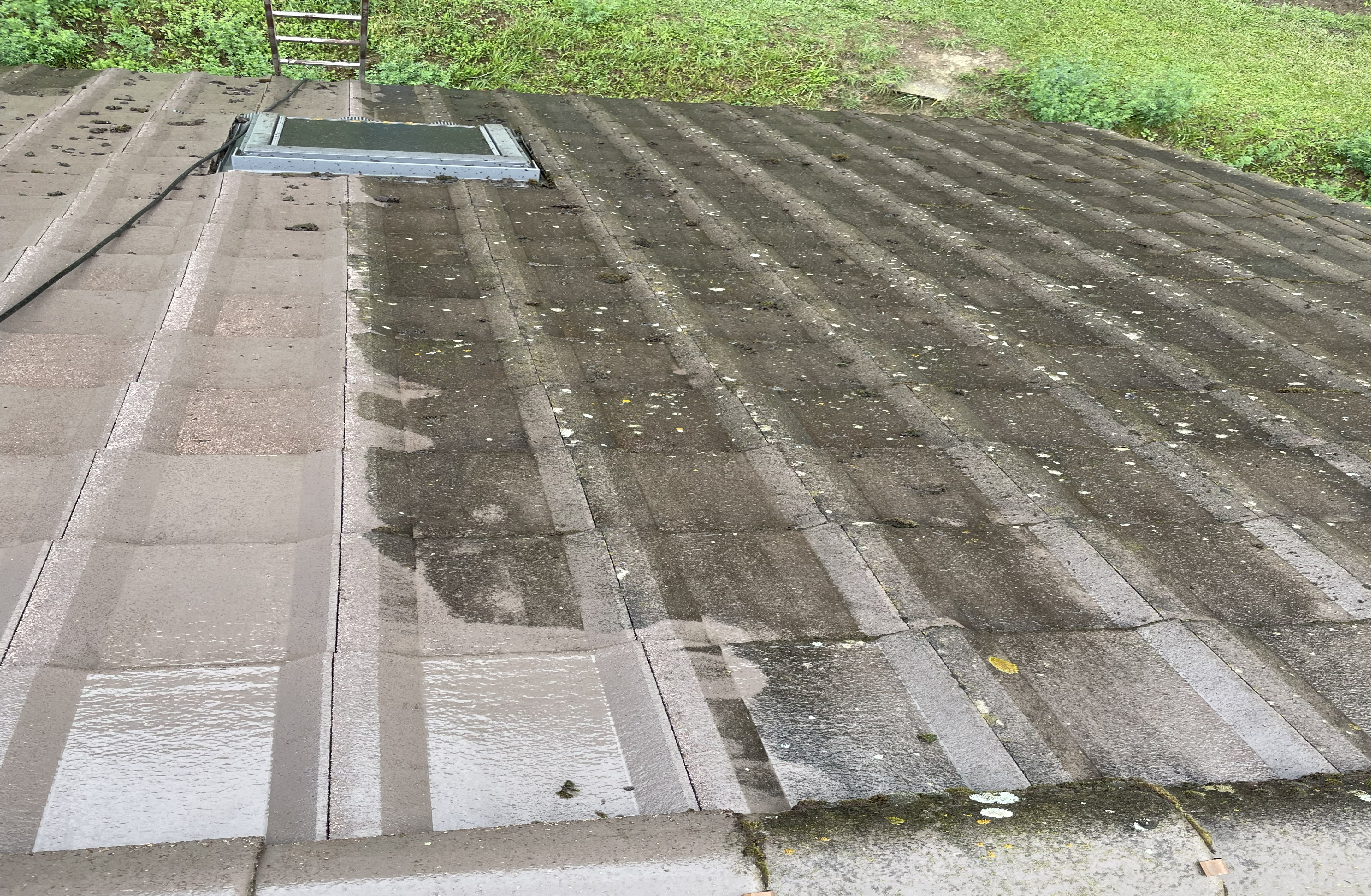 Nettoyage toiture (exemple)