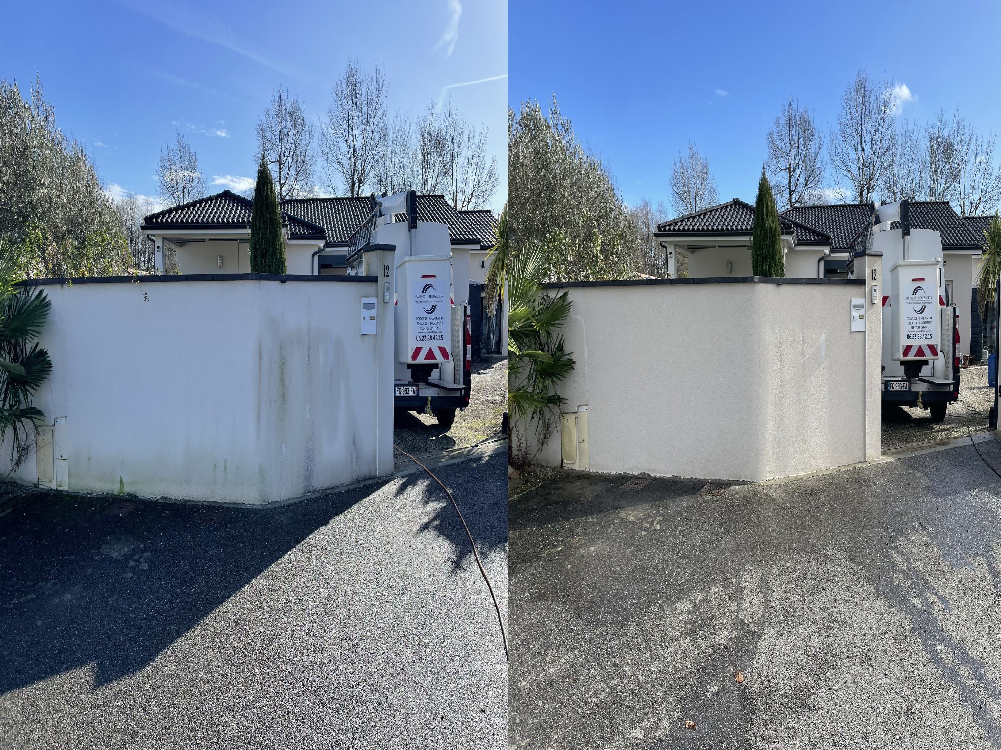 Nettoyage dallage (exemple)